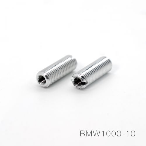 BARRACUDA Adattatori diametro 10 Antivibranti, Retrovisori Bar End e Lever Pro-Tect per Manubrio Originale BMW