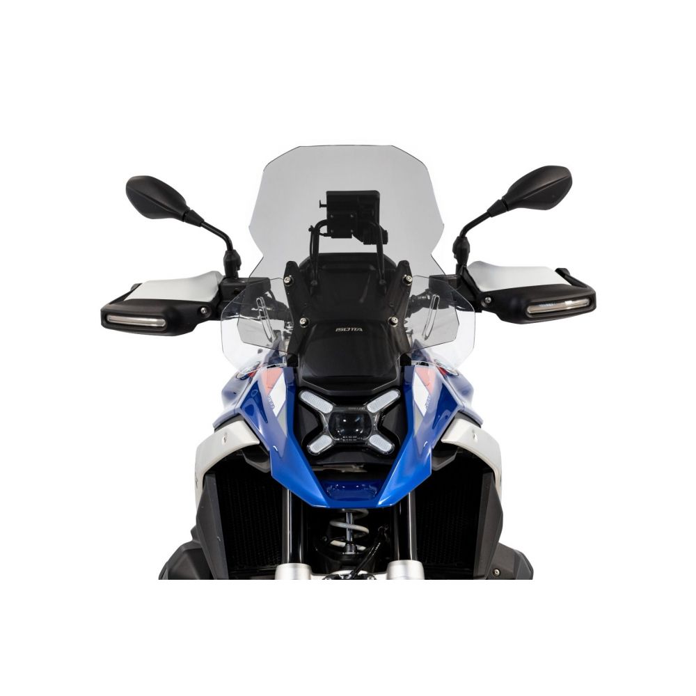 ISOTTA Cupolino Odysseus Plus versione con radar Fumè Chiaro per BMW R 1300 GS / ADVENTURE 2023 / 2025