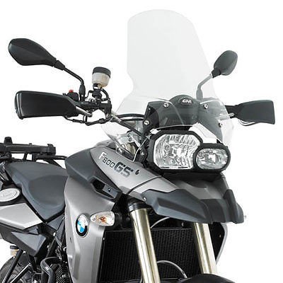 GIVI Cupolino specifico trasparente + attacchi per BMW F 650 GS 2008 / 2012 - F 800 GS 2008 / 2017