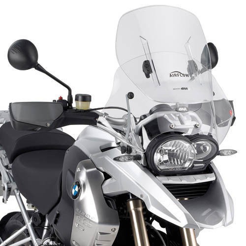 CUPOLINO GIVI PARABREZZA AIRFLOW TRASPARENTE PER BMW R 1200 GS 2004 / 2012