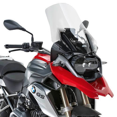 GIVI PARABREZZA CUPOLINO TRASPARENTE + ATTACCHI D5108KIT PER BMW R 1200 GS 2013 / 2015 - R 1200 GS ADVENTURE 2014 / 2015