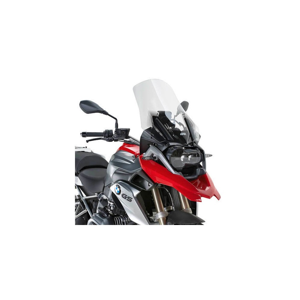 GIVI PARABREZZA CUPOLINO TRASPARENTE + ATTACCHI D5108KIT PER BMW R 1200 GS 2013 / 2015 - R 1200 GS ADVENTURE 2014 / 2015