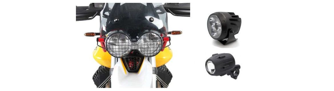 Vendita Fari fanali anteriori posteriori per Moto Guzzi V85 TT